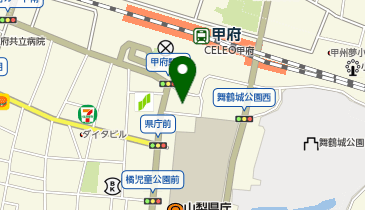 個室完備 海鮮居酒屋 はなの舞 甲府駅前店の地図画像