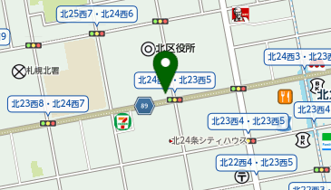 個室居酒屋 海鮮料理 さかなや道場 北24条店の地図画像