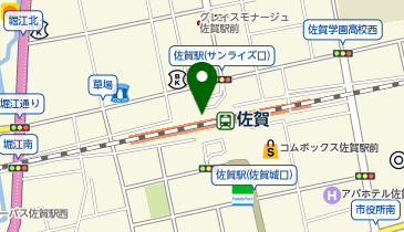 呼子活イカ さかなや道場 佐賀北口店の地図画像