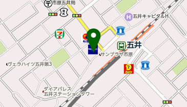 個室居酒屋 さかなや道場 五井西口店の地図画像