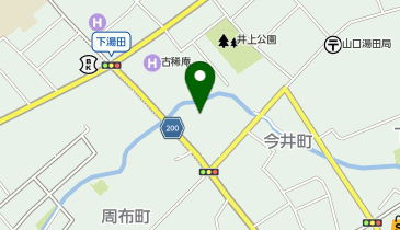 三代目網元 さかなや道場 湯田温泉店の地図画像