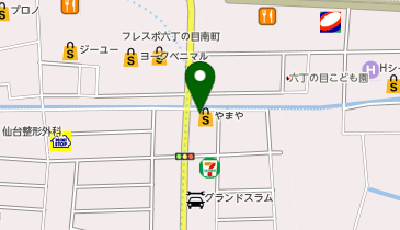 さかなや道場 六丁の目店の地図画像