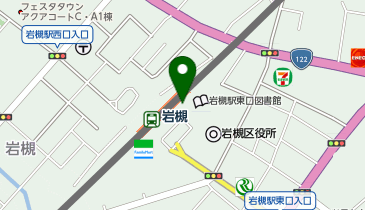 三代目網元 さかなや道場 岩槻駅東口店の地図画像