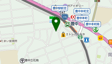 個室居酒屋 海鮮料理 さかなや道場 豊中駅前店の地図画像