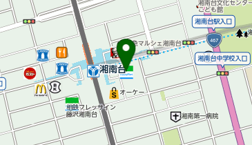 さかなや道場 湘南台東口店の地図画像