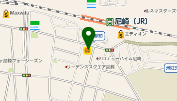 個室居酒屋 海鮮料理 さかなや道場 JR尼崎駅南口店の地図画像