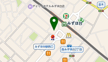 まぐろ居酒屋 さかなや道場 みずほ台駅西口店の地図画像