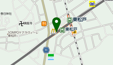 個室居酒屋 海鮮料理 さかなや道場 東松戸駅店の地図画像