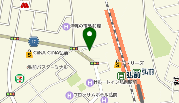 さかなや道場 弘前駅前店の地図画像
