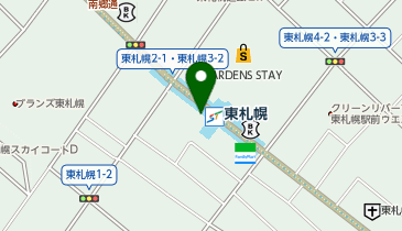 海鮮居酒屋 さかなや道場 東札幌駅前南郷通り店の地図画像