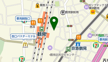 個室居酒屋 海鮮料理 さかなや道場 鶴見駅東口店の地図画像