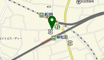 三代目網元 さかなや道場 新松田駅前店の地図画像