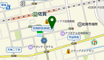 個室居酒屋 海鮮料理 さかなや道場 佐賀駅南口店の地図画像