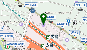 個室居酒屋 海鮮料理 さかなや道場 広島駅北口店の地図画像