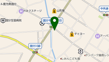 個室居酒屋 海鮮料理 さかなや道場 霧島国分店の地図画像