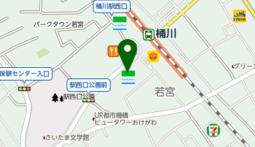 大衆食堂 安べゑ 桶川西口店の地図画像