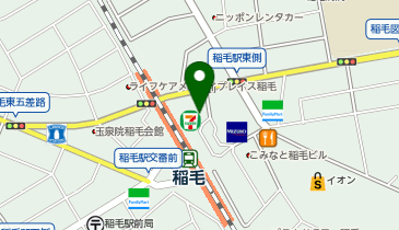 食べ飲み放題 大衆食堂 安べゑ 稲毛駅前店の地図画像