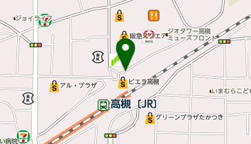 食べ飲み放題 大衆食堂 安べゑ JR高槻駅前店の地図画像