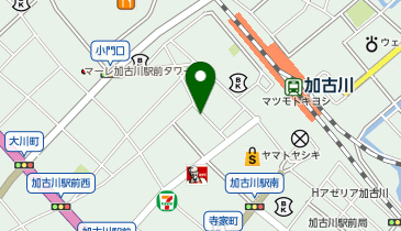 大衆食堂 安べゑ 加古川駅南口店の地図画像
