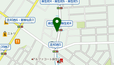 食べ飲み放題 大衆食堂 安べゑ 麻生店の地図画像