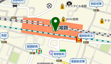 海鮮居酒屋 さかな酒場 魚星 姫路駅南店の地図画像