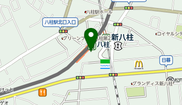 個室完備 さかな酒場 魚星 八柱駅ビル店の地図画像
