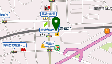 もんじ 青葉台東急スクエア店の地図画像