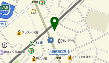 問屋厳選 焼肉 牛星 八潮駅南口店の地図画像