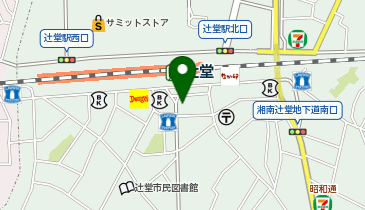 九州人情酒場 魚星 辻堂南口店の地図画像