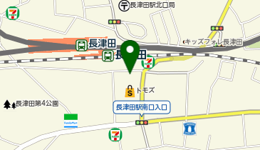 炭火焼とり やきとり道場 さくら 長津田南口店の地図画像
