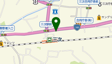 三代目網元 魚鮮水産 三次駅前店の地図画像