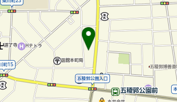 座敷個室完備 海鮮居酒屋 魚鮮水産 函館五稜郭公園前店の地図画像