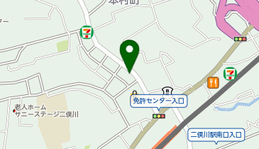 団欒炎 二俣川店の地図画像