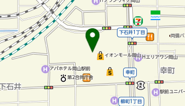 和食処 龍馬 軍鶏農場 イオンモール岡山店の地図画像