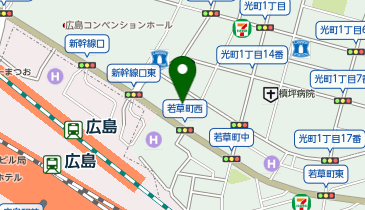 牡蠣小屋 個室 海鮮居酒屋 豊丸水産 広島駅新幹線口店の地図画像