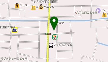 からあげ千ちゃん 六丁の目店の地図画像