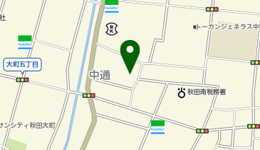 はなの夢 ホテルグランティア秋田SPA RESORT店の地図画像