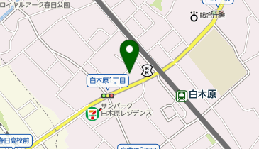 POLA THE BEAUTY 白木原店の地図画像
