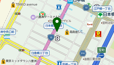POLA 日本橋タカシマヤの地図画像