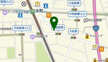 POLA THE BEAUTY 大和店の地図画像