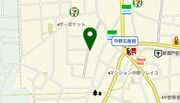 POLA 中野..の地図画像