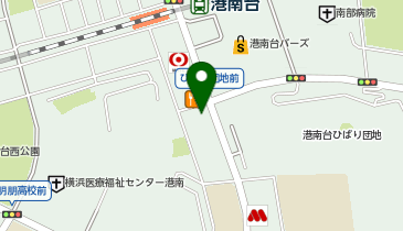POLA THE BEAUTY 港南台店の地図画像
