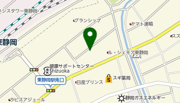 POLA Rivage城山の地図画像
