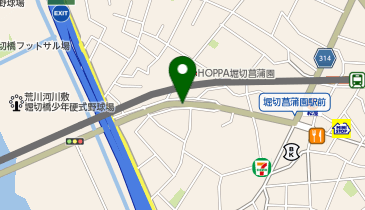 POLA 堀切の地図画像