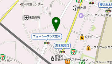 POLA 志木東口の地図画像