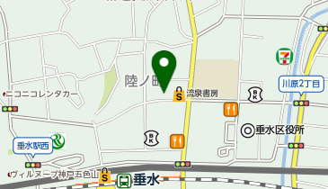 POLA 垂水駅北の地図画像