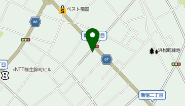 POLA THE BEAUTY 南桐生店の地図画像