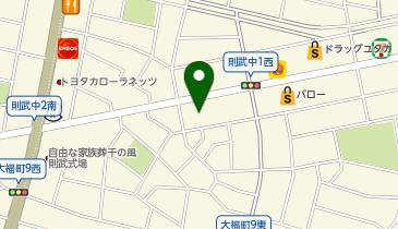 POLA THE BEAUTY 岐阜則武店の地図画像