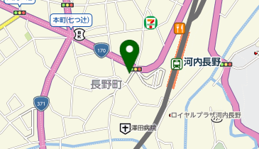 POLA THE BEAUTY 南海長野駅前店の地図画像