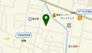 POLA 甲府の地図画像